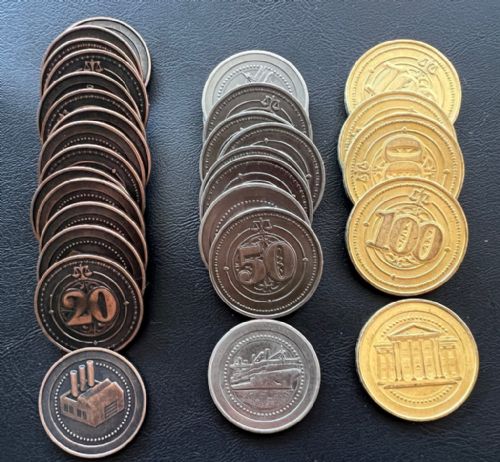 Sleeve Kings metal coins